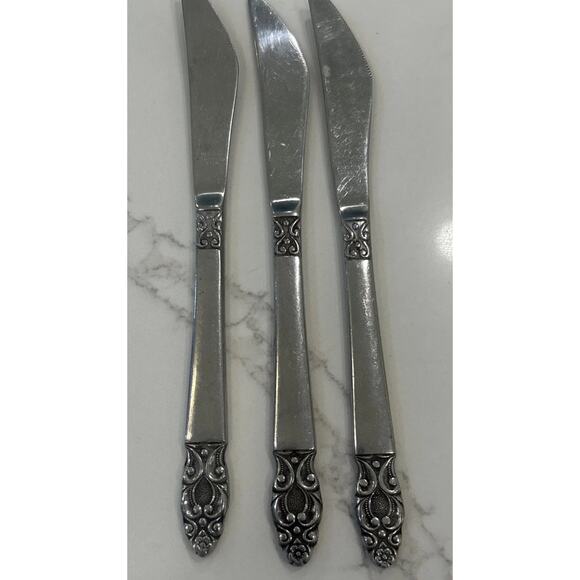 National Stainless Other - Vintage National Stainless OLAF Flatware Japan Set Of 3 Dinner Knives